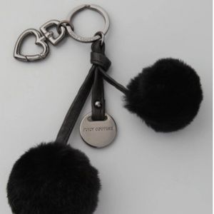 Juicy Couture Keychain Pom Pom